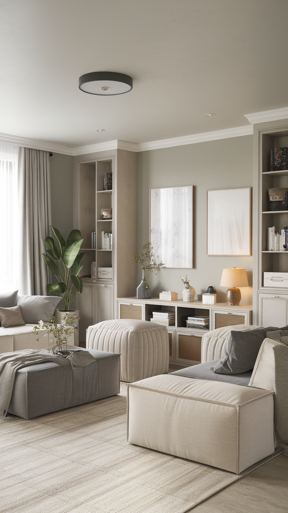 Interior Design Tips for Stylish Rectangle Living Room Layouts with Fireplace and TV