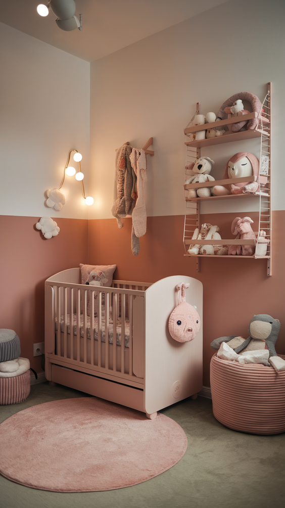 Soft and Sweet Girls Nursery Ideas for Creating a Cozy and Stylish First Room