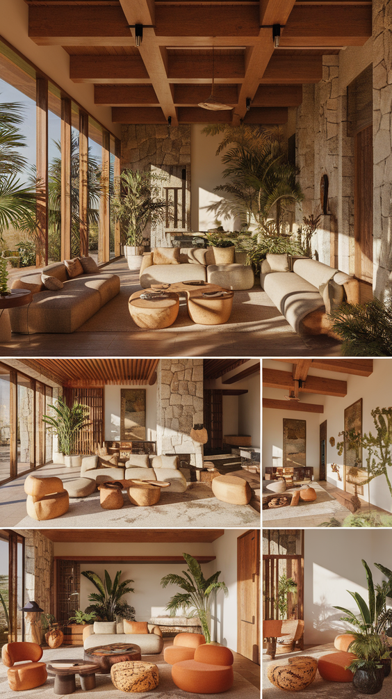 Cozy and Modern Family Room Designs Ideas for Small Spaces with Fireplace and Sectional Sofa