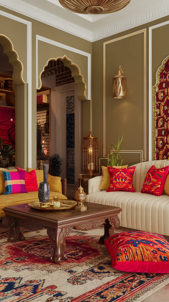 Living Room Color Schemes for Modern Homes: Grey, Blue, Sage Green, Beige, and Olive Green