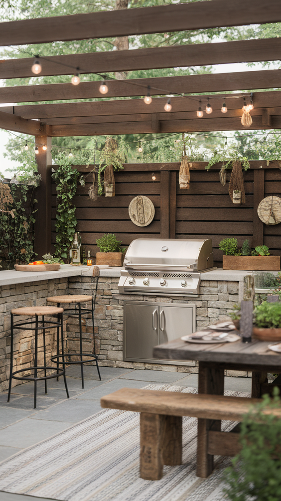 Outdoor Living Rooms Ideas for Every Budget: From Covered Patios to Pools and Rustic Fireplaces
