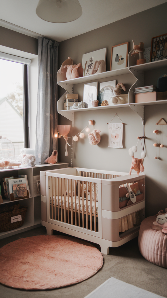 Soft and Sweet Girls Nursery Ideas for Creating a Cozy and Stylish First Room