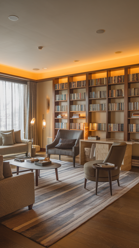 Interior Design Tips for Stylish Rectangle Living Room Layouts with Fireplace and TV