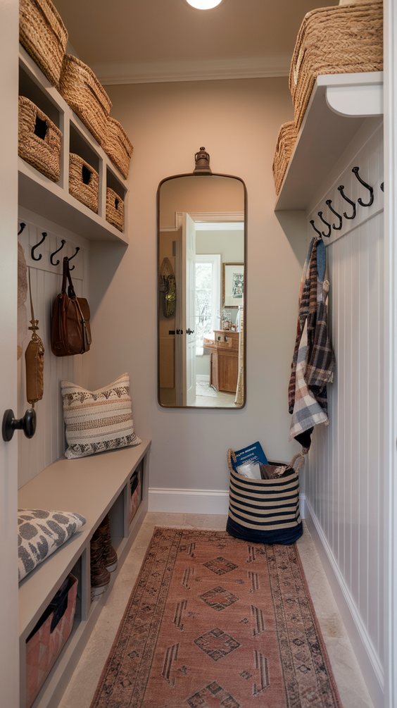Stylish Mudroom Entryway Ideas: Benches, Storage, Decor & Flooring That Impress