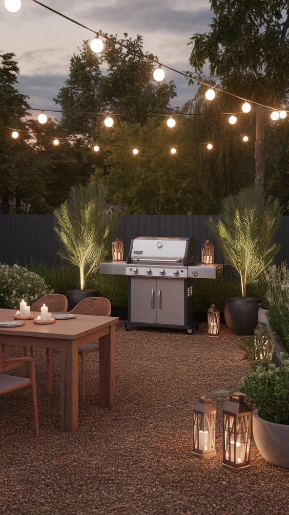 Outdoor BBQ Area in Garden Ideas: Stylish Designs for Comfort, Seating, and Dining