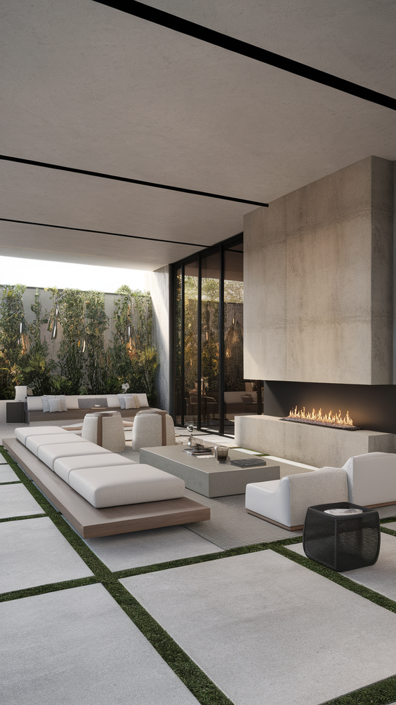 Outdoor Living Rooms Ideas for Every Budget: From Covered Patios to Pools and Rustic Fireplaces