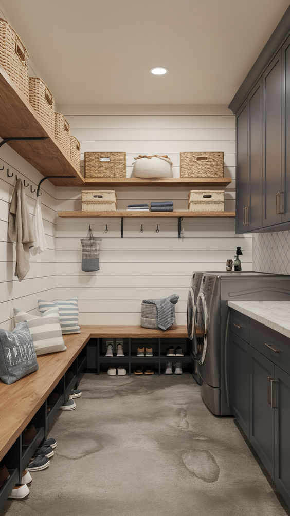 Mudroom Laundry Room Ideas That Blend Style, Function, and Smart Layouts for Any Home
