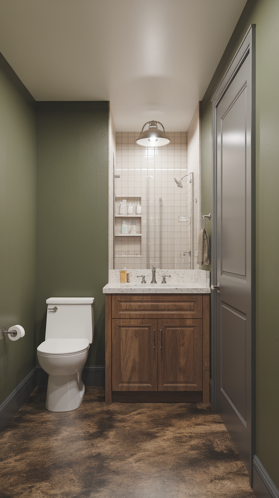 Basement Bathroom Ideas That Make the Most of Small Spaces and Low Ceilings