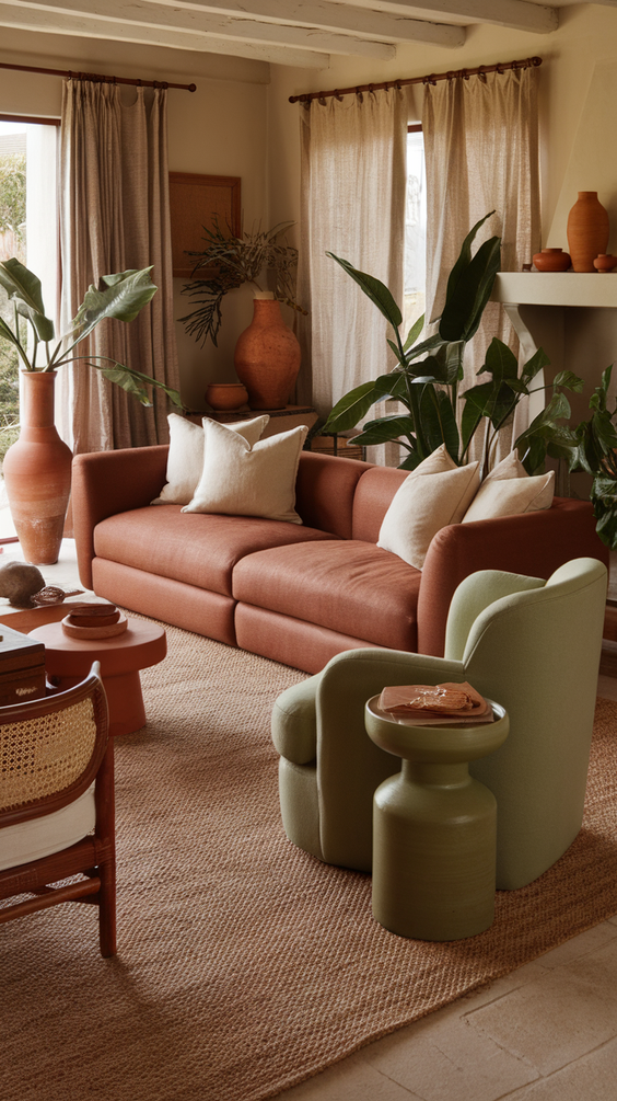 Living Room Color Schemes for Modern Homes: Grey, Blue, Sage Green, Beige, and Olive Green