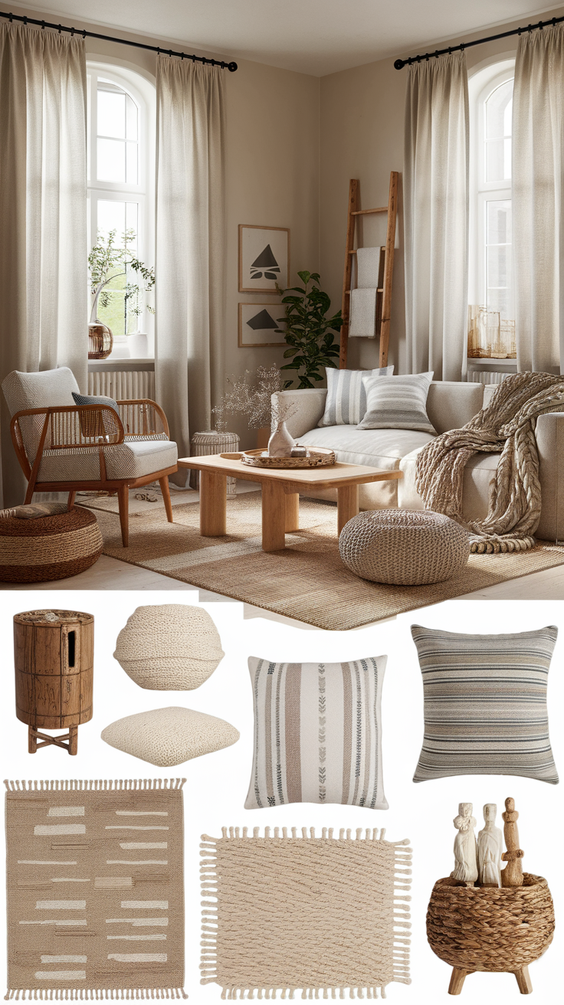 Farmhouses Living Room Ideas with Rustic and Modern Charm for Every Style and Space