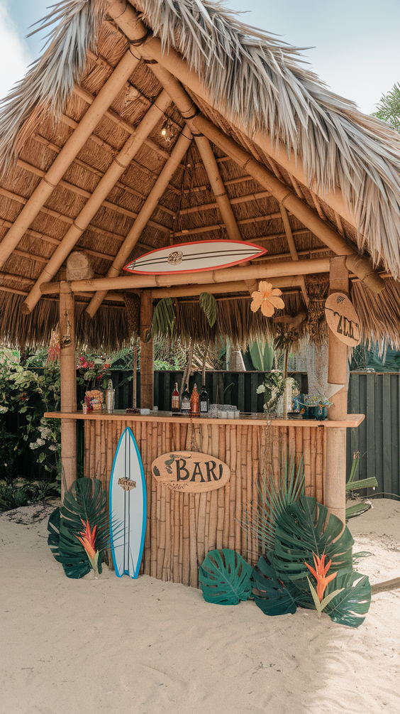 DIY Outdoor Bar Ideas for Backyards on a Budget Using Pallet, Wood, and Built-In BBQ Features
