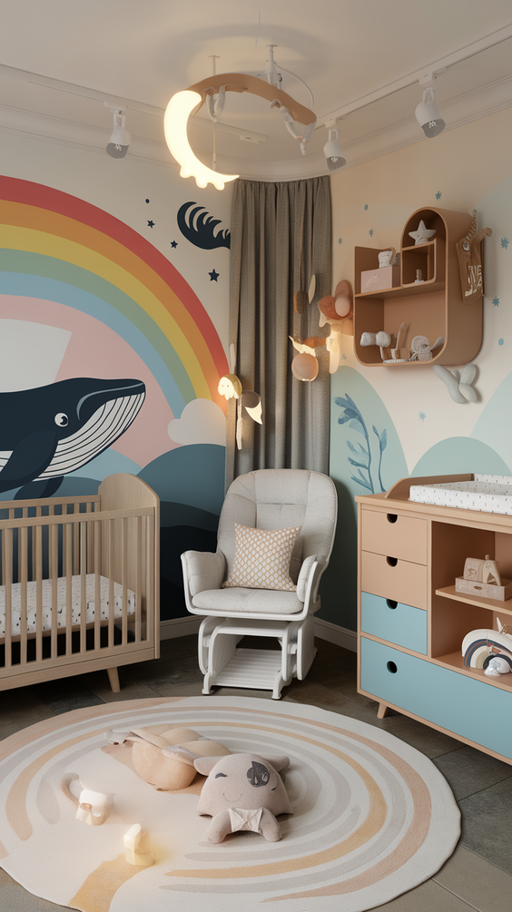 Themed Nursery Ideas for Every Style: Cloud, Sky, Dinosaur, Puppy, and More