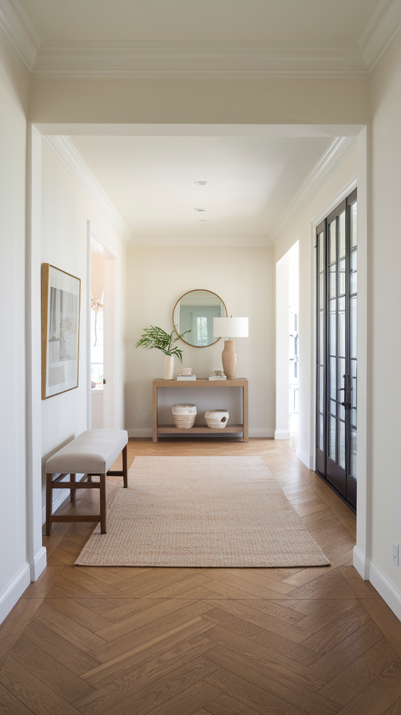 Modern Entryway Design Ideas for Stylish Apartments with Functional Furniture and Decor