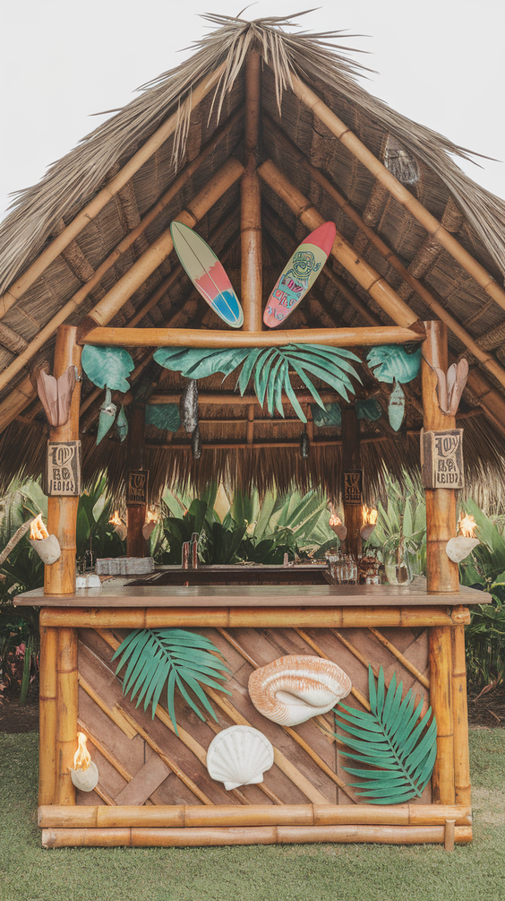 DIY Outdoor Bar Ideas for Backyards on a Budget Using Pallet, Wood, and Built-In BBQ Features