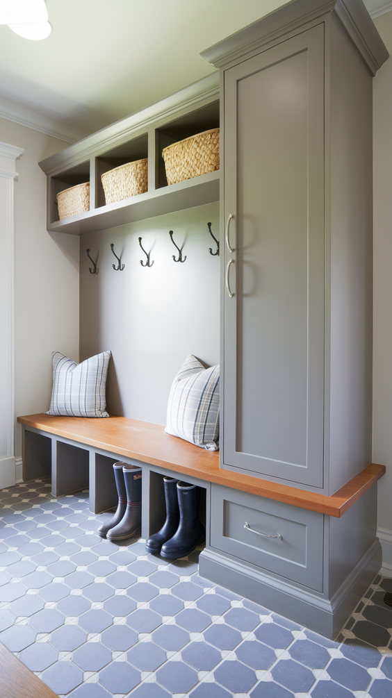 Modern Mudroom Ideas for Entryway Organization with Stylish, Functional and Budget-Friendly Designs