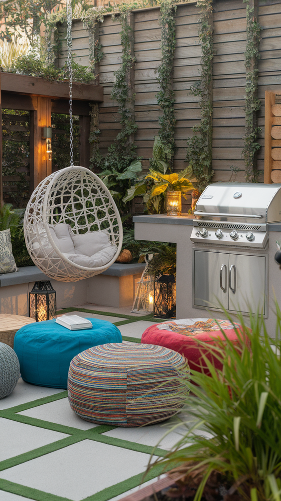 Outdoor BBQ Area in Garden Ideas: Stylish Designs for Comfort, Seating, and Dining