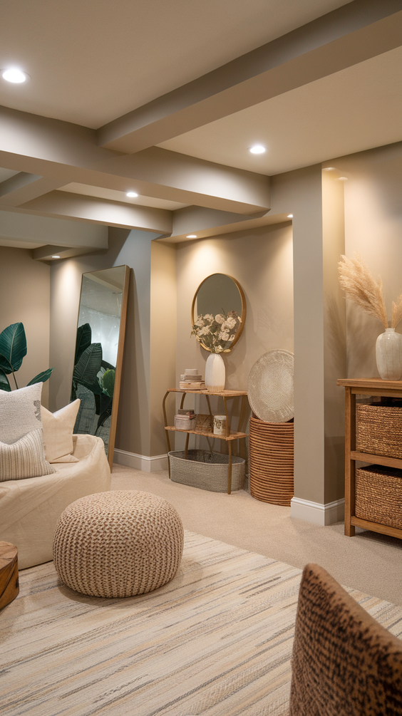 Affordable Basement Remodel Ideas for Small Spaces, Dark Corners, and Split-Level Layouts