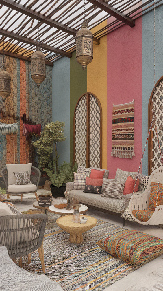 Outdoor Living Rooms Ideas for Every Budget: From Covered Patios to Pools and Rustic Fireplaces