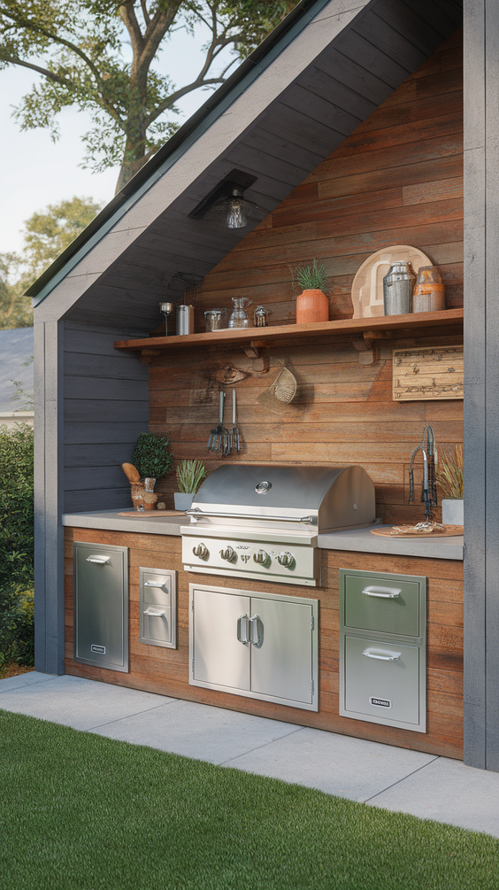 Stylish and Practical Outdore Kitchen Ideas for Every Backyard and Budget
