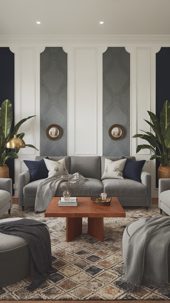 Living Room Color Schemes for Modern Homes: Grey, Blue, Sage Green, Beige, and Olive Green