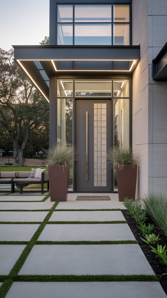 Modern Entryway Design Ideas for Stylish Apartments with Functional Furniture and Decor