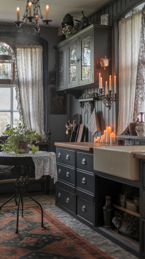 Cottage Core Kitchen Ideas for a Whimsical, Cozy, and Vintage-Inspired Cooking and Dining Space