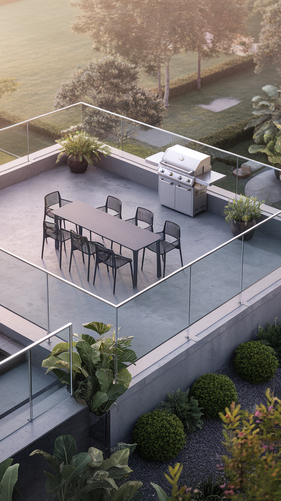 Outdoor BBQ Area in Garden Ideas: Stylish Designs for Comfort, Seating, and Dining