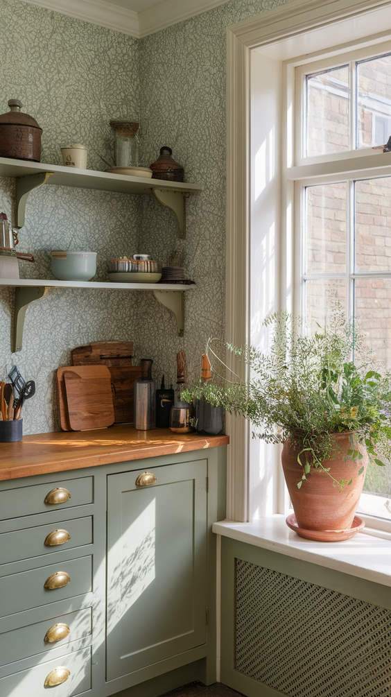 Cottage Core Kitchen Ideas for a Whimsical, Cozy, and Vintage-Inspired Cooking and Dining Space