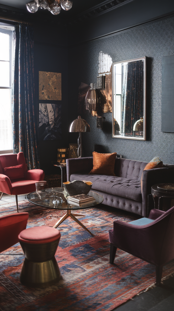 Moody Living Room Ideas: Modern, Rustic, and Boho Designs for a Dramatic Look