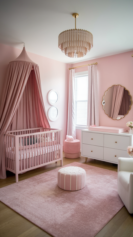 Soft and Sweet Girls Nursery Ideas for Creating a Cozy and Stylish First Room