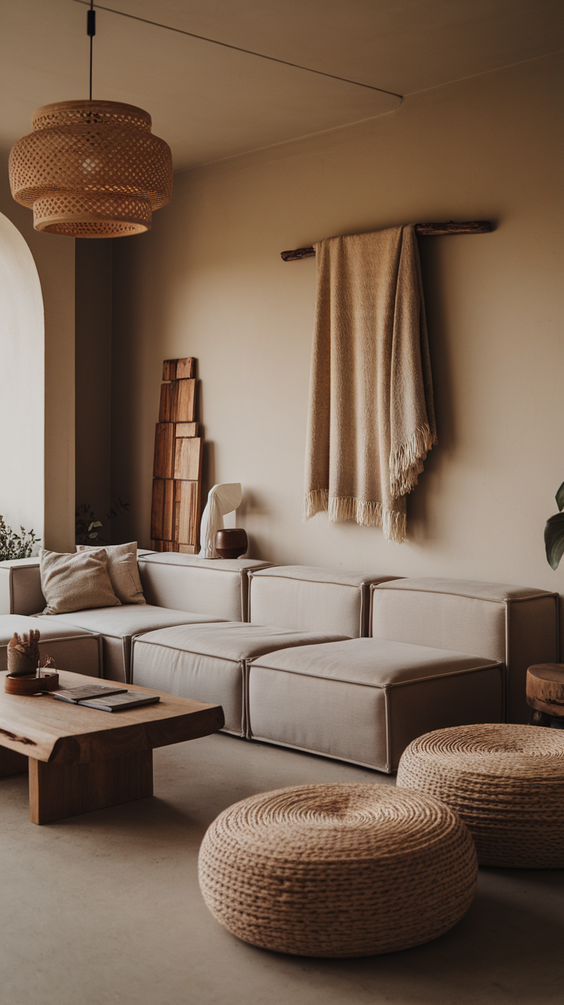 Cozy and Modern Family Room Designs Ideas for Small Spaces with Fireplace and Sectional Sofa