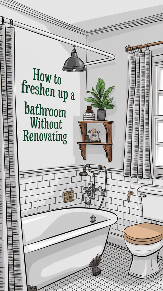 How to Freshen Up a Bathroom Without Renovating: Quick, Budget-Friendly Makeover Tips