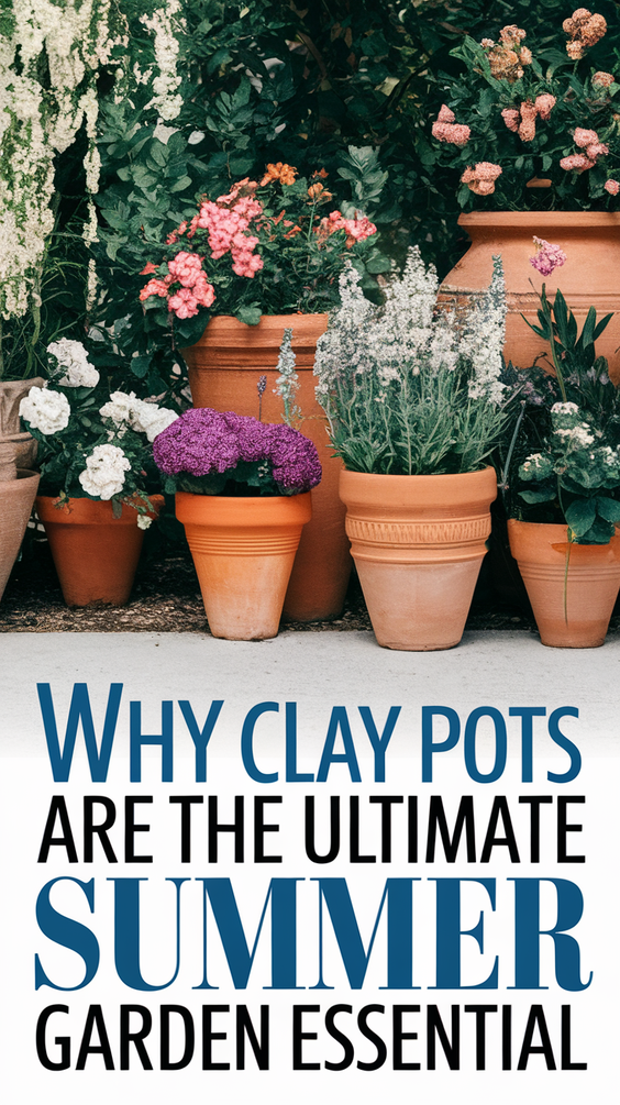 Why Clay Pots Are the Best Garden Essential for Summer: Cool, Stylish, and Eco-Friendly