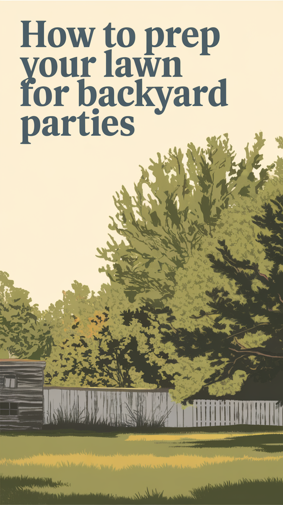 How to Prep Your Lawn for Backyard Parties: Easy Steps for a Beautiful Outdoor Event