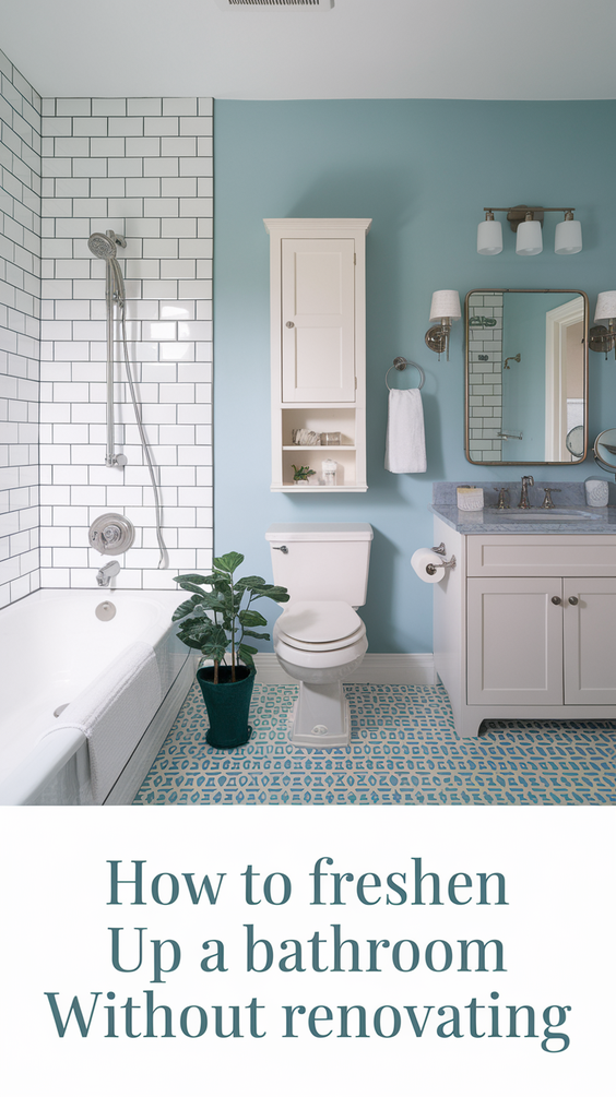 How to Freshen Up a Bathroom Without Renovating: Quick, Budget-Friendly Makeover Tips