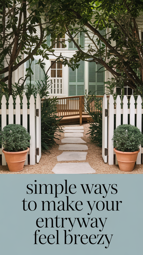 Simple Ways to Make Your Entryway Feel Breezy: Design Tips for a Fresh, Open Look