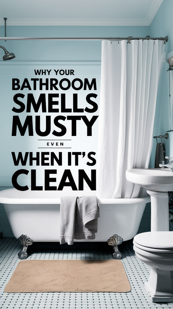 Why Your Bathroom Smells Musty Even When It’s Clean: Common Causes and Solutions