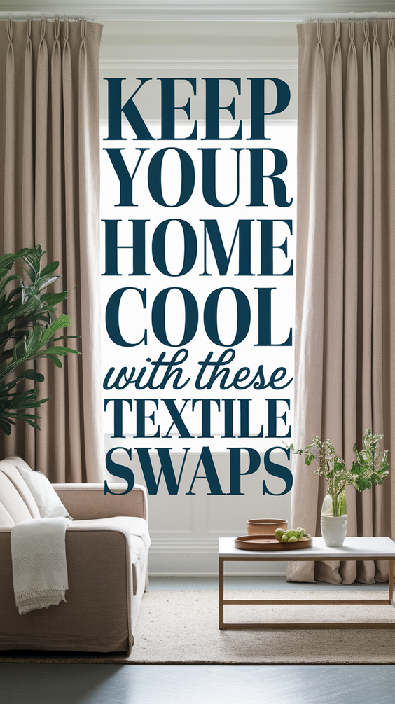 Keep Your Home Cool With These Textile Swaps: Best Summer Ideas