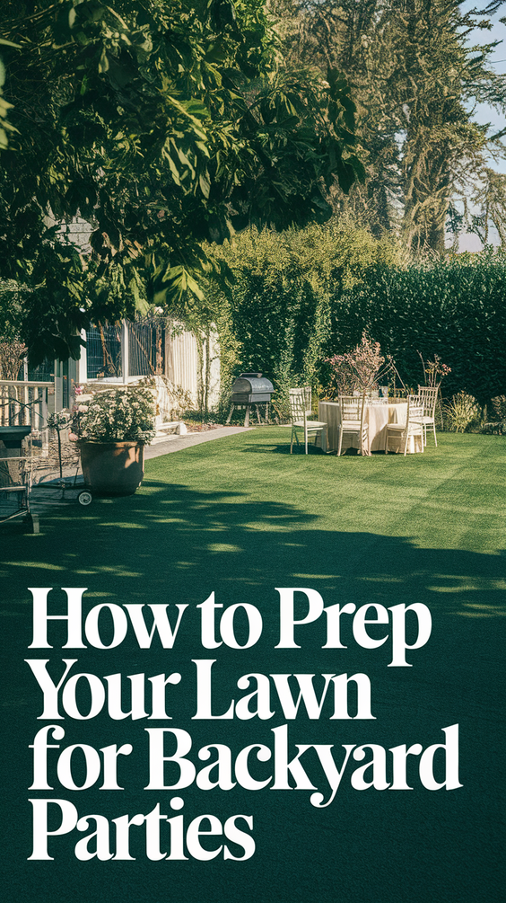 How to Prep Your Lawn for Backyard Parties: Easy Steps for a Beautiful Outdoor Event