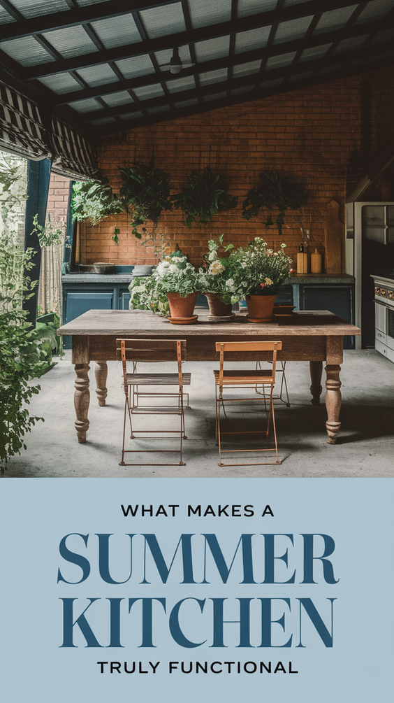 What Makes a Summer Kitchen Truly Functional: Must-Have Features and Modern Design Tips