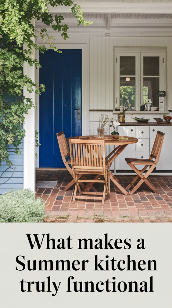 What Makes a Summer Kitchen Truly Functional: Must-Have Features and Modern Design Tips