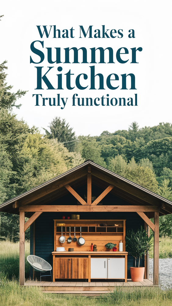 What Makes a Summer Kitchen Truly Functional: Must-Have Features and Modern Design Tips