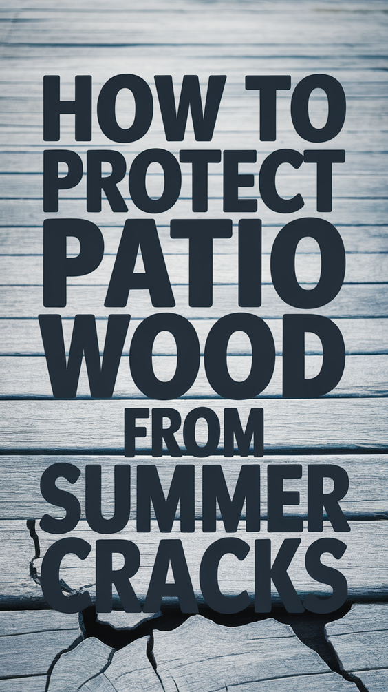 How to Protect Patio Wood From Summer Cracks: Expert Advice for Heat-Proof Decks