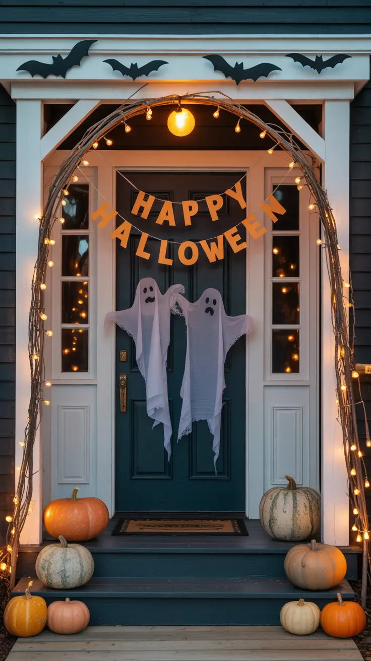 Halloween Home Entry Ideas 2025: Stylish & Spooky Front Porch Inspiration