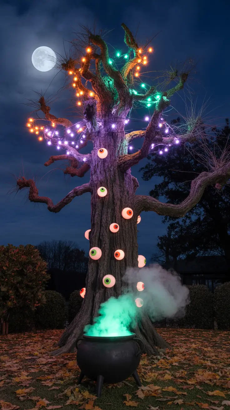 51+ Halloween Tree Ideas 2025: Unique Indoor and Outdoor Decorations