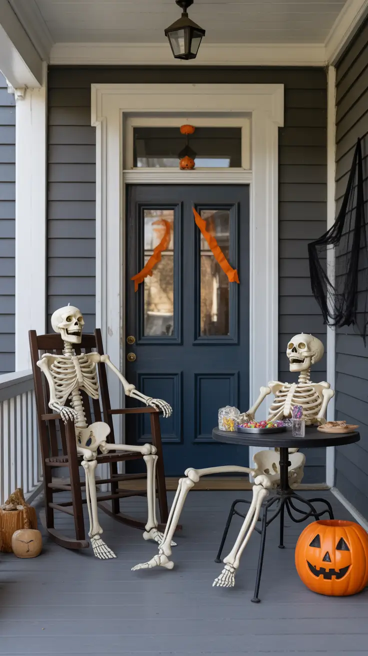 Halloween Home Entry Ideas 2025: Stylish & Spooky Front Porch Inspiration