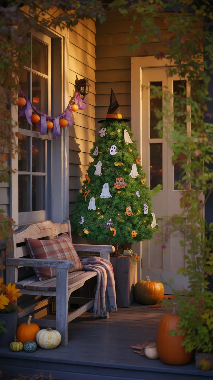 51+ Halloween Tree Ideas 2025: Unique Indoor and Outdoor Decorations