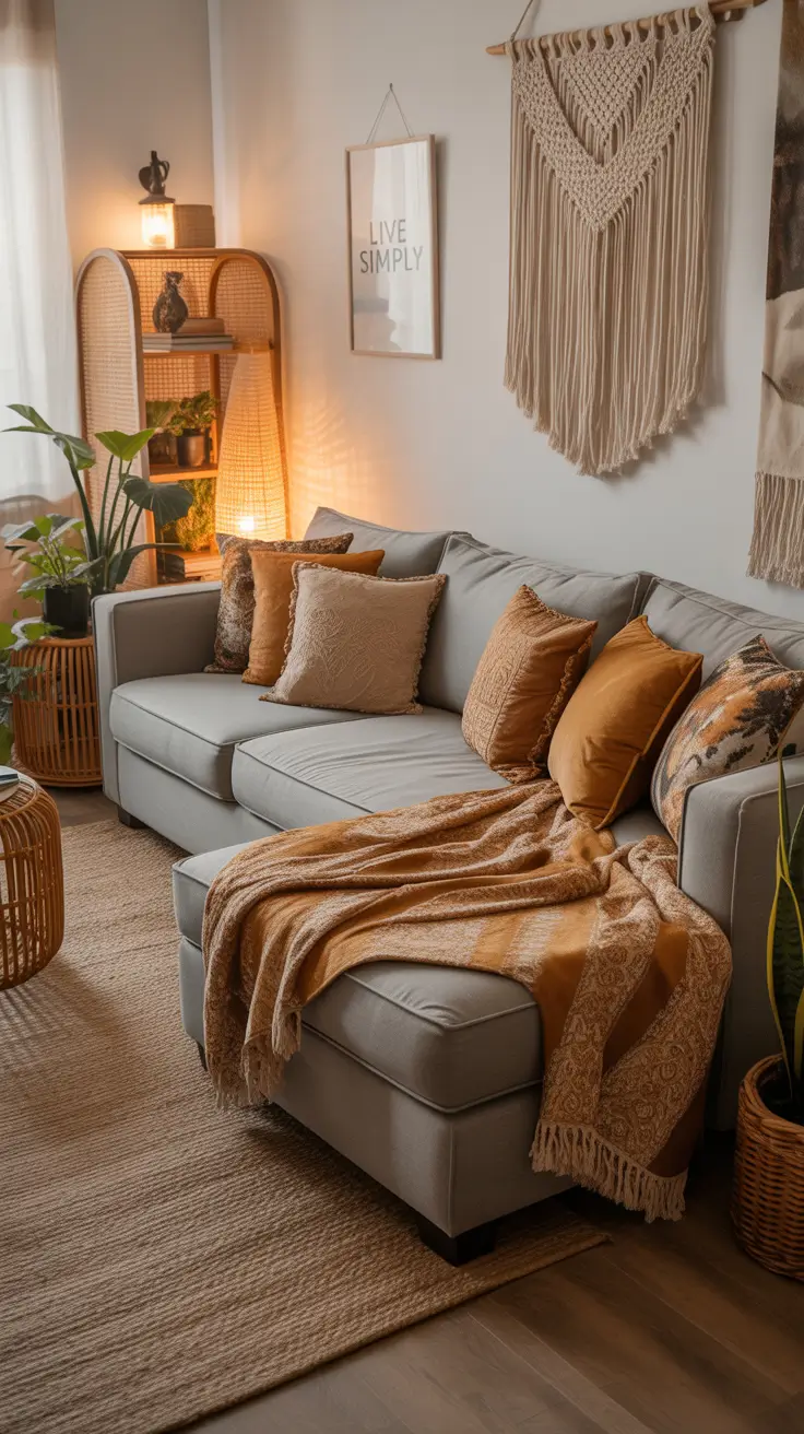 Boho Living Room Ideas 2026: Stylish & Modern Bohemian Interiors for Every Home