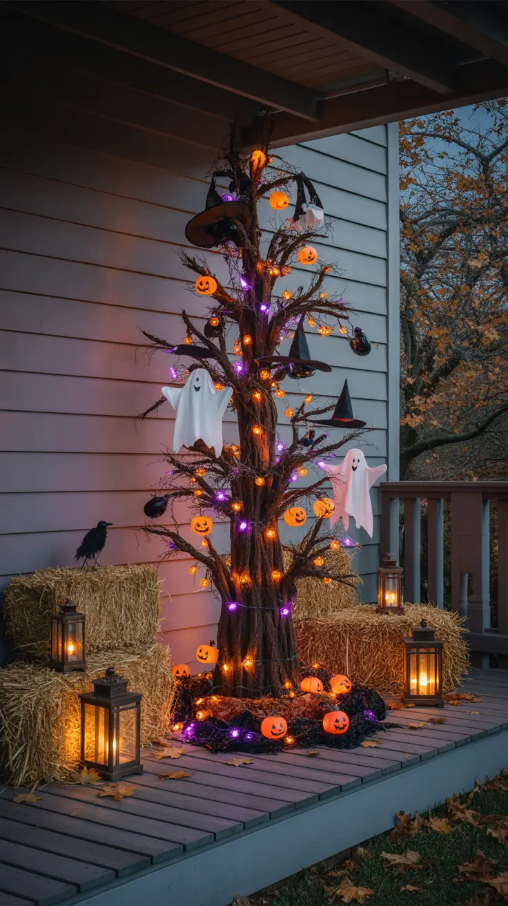 51+ Halloween Tree Ideas 2025: Unique Indoor and Outdoor Decorations