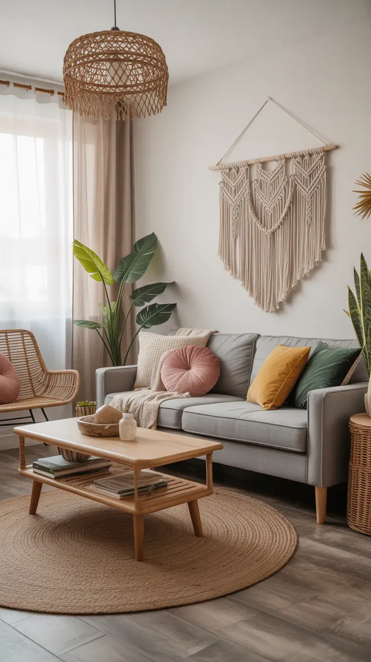 Boho Living Room Ideas 2026: Stylish & Modern Bohemian Interiors for Every Home